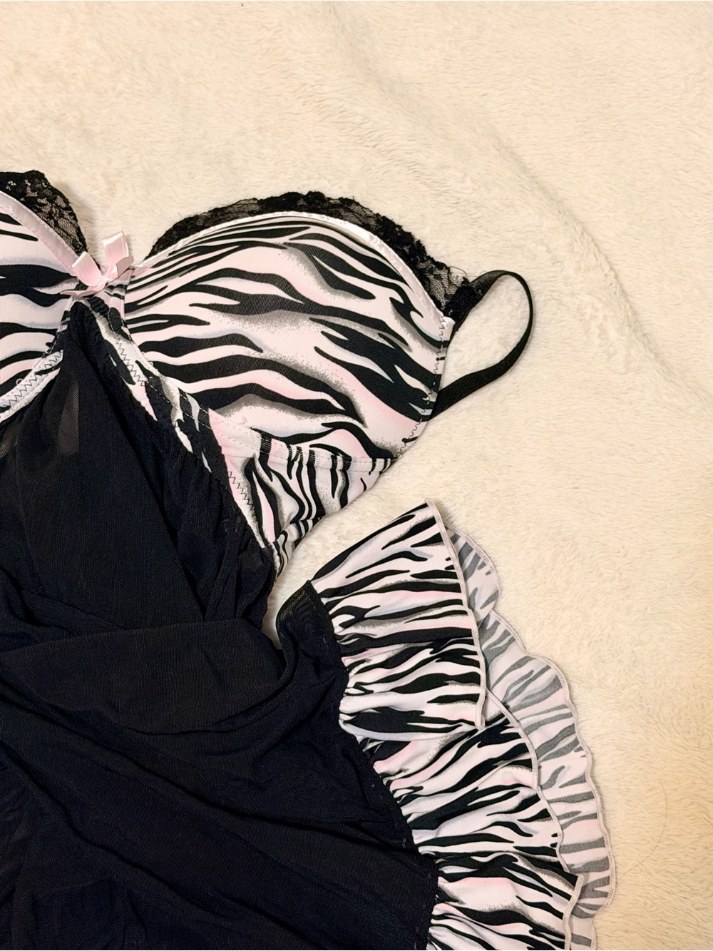 Doll’s Kill Zebra Print Sexy Lingerie
